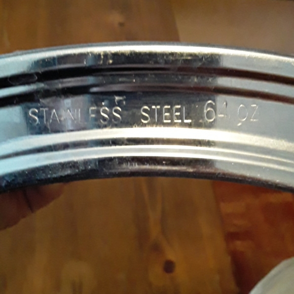 Stainless Steel 64 oz "Bring It On" Beverage Flask - Picture 3 of 9